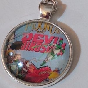 Keychain MoonGirl Devil Dinosaur Comic Handmade